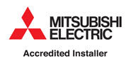 Mitsubishi accredited installer