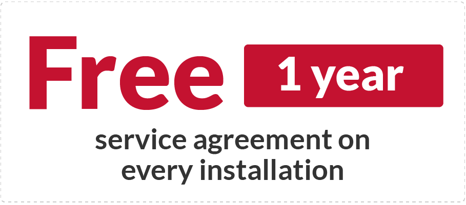 Free 1 year maintenance contract
