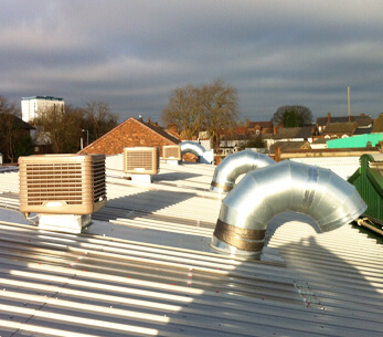 WH Tildesley roof installation